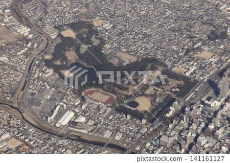 Aerial view of Akashi Park, Hyogo Prefecture Aerial view of Akashi Park, Hyogo Prefecture 141161127
