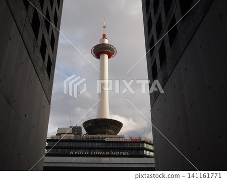 Kyoto Tower seen from Kyoto Station 141161771