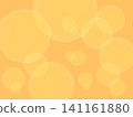 Yellow-orange transparent circle bubble background 141161880