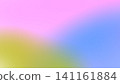 Smooth gradient background of pink, blue, and yellow-green 141161884