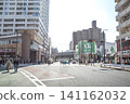 Urban scenery of Yokohama City, Kanagawa Prefecture: Scramble crossing in front of Hinodecho Station Urban scenery of Yokohama City, Kanagawa Prefecture: Scramble crossing in front of Hinodecho Station 141162032
