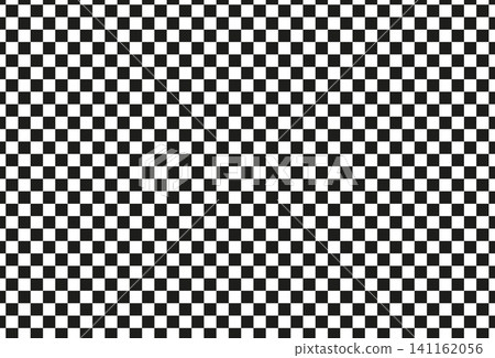 Black and white abstract geometric seamless pattern. Simple checkerboard tile backdrop with chess squares. Endless checkered texture, repeatable flat wallpaper, geometric chessboard background. Black and white abstract geometric seamless pattern. Simple checkerboard tile backdrop with chess squares. Endless checkered texture, repeatable flat wallpaper, geometric chessboard background. 141162056