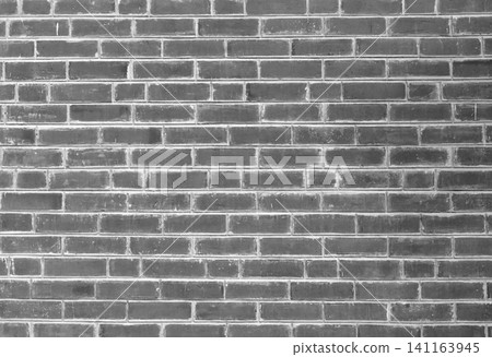 White and grey brick wall texture background with space for text. White bricks wallpaper. Home interior decoration. Architecture concept. Background for sad, hopeless and despair concept. White and grey brick wall texture background with space for text. White bricks wallpaper. Home interior decoration. Architecture concept. Background for sad, hopeless and despair concept. 141163945