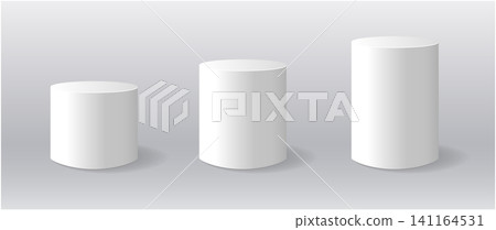 Round vector stand pedestal, display or presentation. Round vector stand pedestal, display or presentation. 141164531