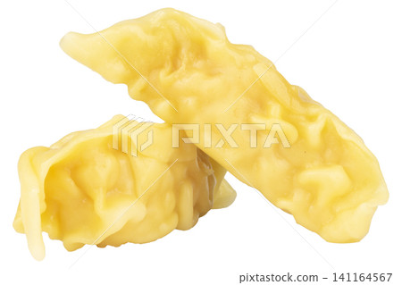 Steamed Shrimp Wonton isolated on white background Steamed Shrimp Wonton isolated on white background 141164567