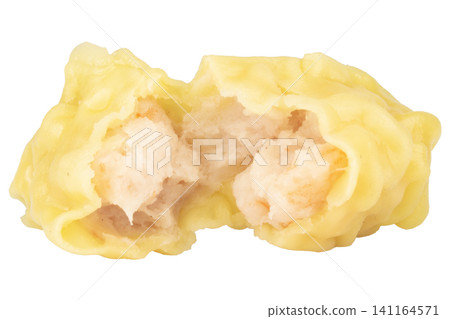 Steamed Shrimp Wonton isolated on white background Steamed Shrimp Wonton isolated on white background 141164571