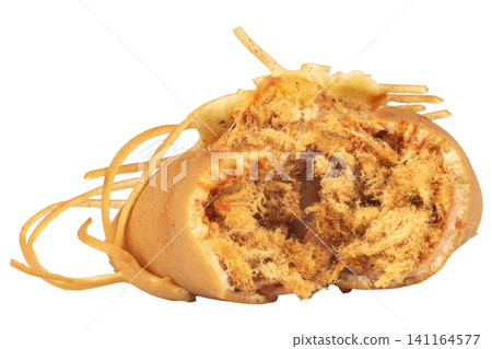 Thai Pancake Rolls isolated on white background Thai Pancake Rolls isolated on white background 141164577