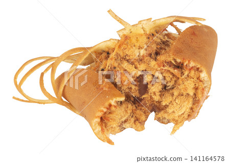 Thai Pancake Rolls isolated on white background Thai Pancake Rolls isolated on white background 141164578
