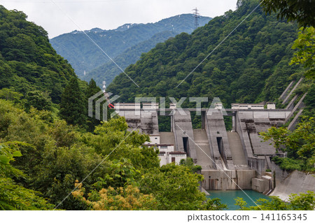 View of Unazuki Dam 141165345