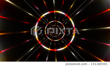 Circular spiral light pattern on dark background Circular spiral light pattern on dark background 141166301
