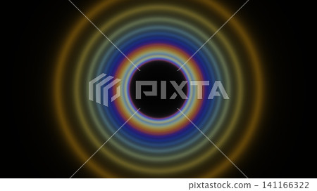 Circular pattern with vibrant concentric rings Circular pattern with vibrant concentric rings 141166322