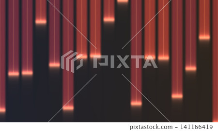 Red and orange vertical lines on dark Red and orange vertical lines on dark 141166419