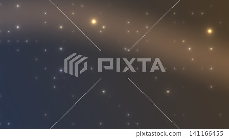 Starry night sky with glowing stars and gradients Starry night sky with glowing stars and gradients 141166455