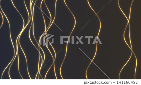 Wavy lines on dark background with light effects Wavy lines on dark background with light effects 141166458