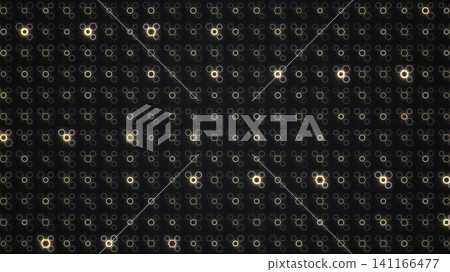 Light pattern on a dark background Light pattern on a dark background 141166477