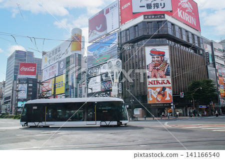 Susukino Intersection and Sapporo Streetcar / Minami 4-jo Nishi 4-chome, Chuo-ku, Sapporo City, Hokkaido 141166540