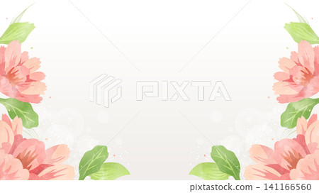 水彩背景框,飾以花朵和光線;米白色橫幅,飾以植物和閃光。 水彩背景框,飾以花朵和光線;米白色橫幅,飾以植物和閃光。 141166560
