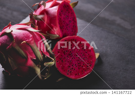 dragonfruit, dragon fruit, fruit 141167722