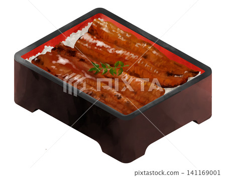 鰻魚飯(Unaju)的插圖 鰻魚飯(Unaju)的插圖 141169001