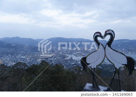 Night view from Mt. Inasa in Nagasaki Prefecture Night view from Mt. Inasa in Nagasaki Prefecture 141169065