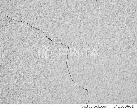 Cracked wall texture break ground plaster white grey background abstract concrete damaged grunge cement construction grungy dirty old pattern floor building rough structure material photo texture. 141169661