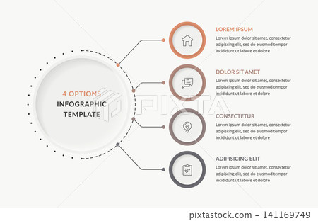 Name: Business Infographic Template With Four Options Name: Business Infographic Template With Four Options 141169749