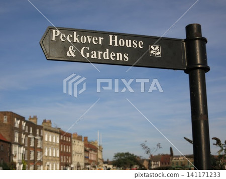 A landscape with signs in the UK A landscape with signs in the UK 141171233