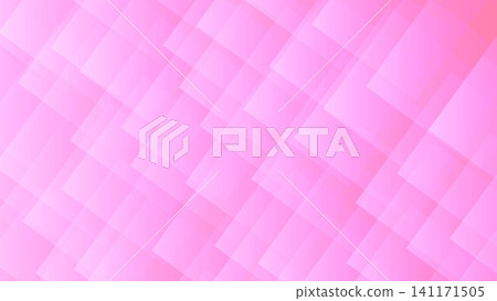 粉紅色壁紙，背景為方形磁磚圖案。 141171505