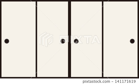 Fusuma illustrations Fusuma illustrations 141171619
