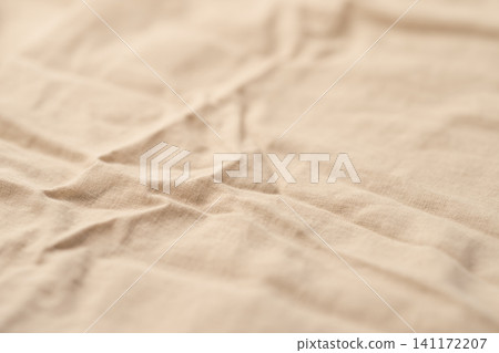 natural color linen fabric for clothing closeup natural color linen fabric for clothing closeup 141172207