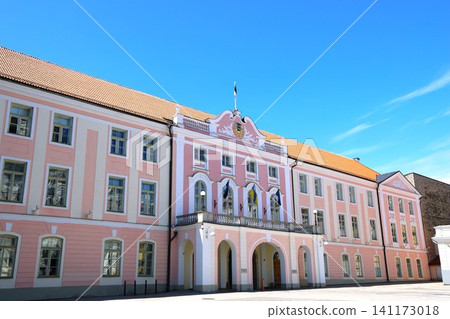 Estonia, one of the Baltic states: Toompea Castle, which is used as the Parliament building in the Tallinn Historic Centre, a UNESCO World Heritage Site. Estonia, one of the Baltic states: Toompea Castle, which is used as the Parliament building in the Tallinn Historic Centre, a UNESCO World Heritage Site. 141173018