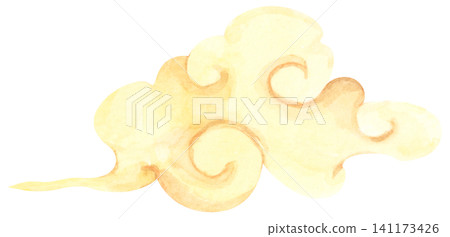 Oriental cloud illustration collection, hand drawn wavy clouds with fluffy swirl shape, mid autumn festival decoration, lunar new year design, Asian traditional culture. Oriental cloud illustration collection, hand drawn wavy clouds with fluffy swirl shape, mid autumn festival decoration, lunar new year design, Asian traditional culture. 141173426