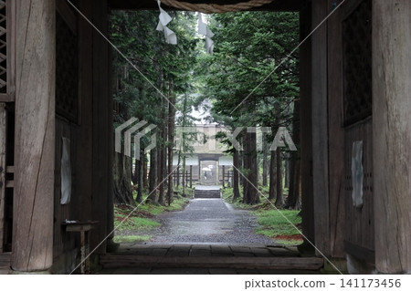 Hayachine Shrine in Tono City, Ame Hayachine Shrine in Tono City, Ame 141173456