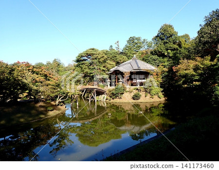 Kyoto Katsura Imperial Villa Enrindo mirror reflection Kyoto Katsura Imperial Villa Enrindo mirror reflection 141173460