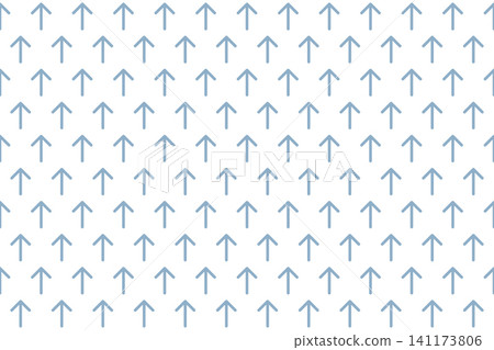 Upward-pointing arrow seamless background 141173806
