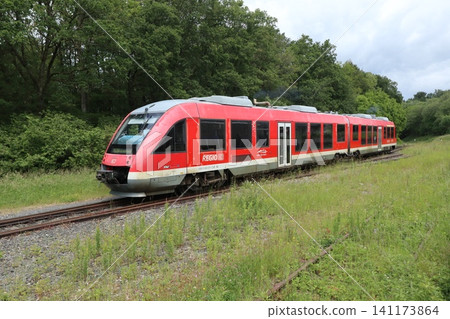 German Railways diesel railcars German Railways diesel railcars 141173864