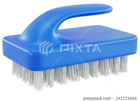 Blue Scrub Brush 3D Blue Scrub Brush 3D 141173898