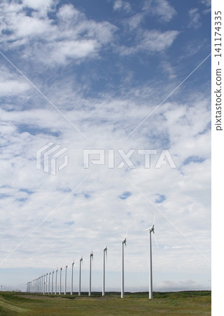 Japan Sea Orolon Line Horonobe Wind Turbine Group, Orolon Line, Hokkaido Prefectural Road 106, Scenic Drive 141174335