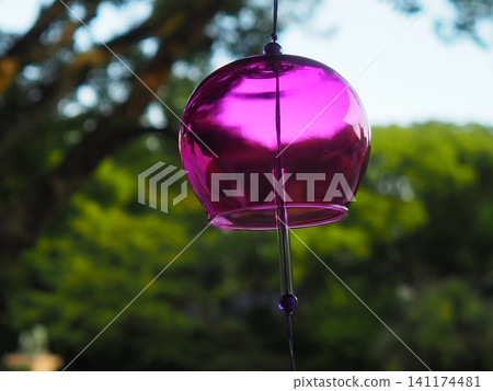 purple wind chime purple wind chime 141174481