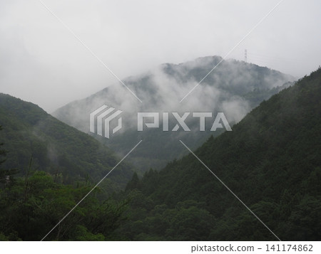 Cloudy mountain Cloudy mountain 141174862