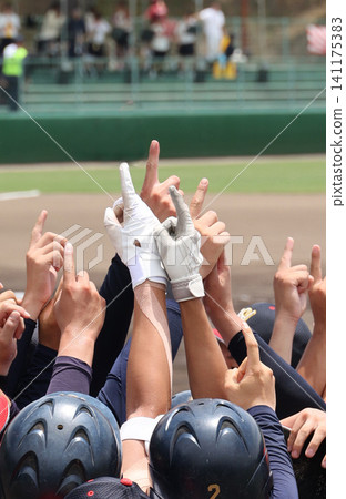 high school baseball high school baseball 141175383