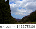 The scenery of a tributary of the terraced rice fields of Warabino 141175389