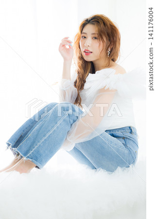 年輕的女士的肖像 141176004