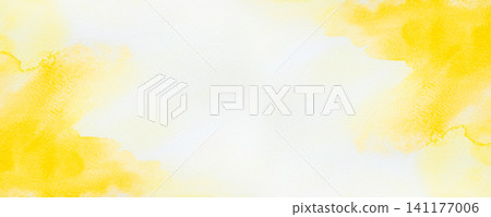Yellow abstract watercolor background for web banners design Yellow abstract watercolor background for web banners design 141177006
