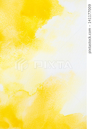 Yellow abstract watercolor background for web banners design Yellow abstract watercolor background for web banners design 141177009