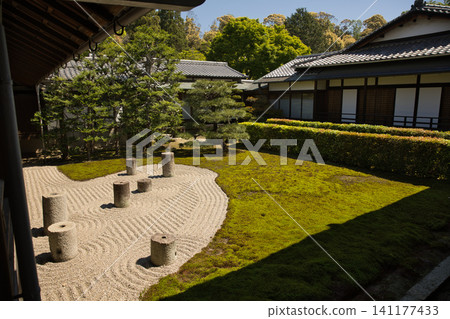 Tofuku-ji Temple, Hojo (abbot's quarters), East Garden "The Garden of the Big Dipper" 1 Tofuku-ji Temple, Hojo (abbot's quarters), East Garden "The Garden of the Big Dipper" 1 141177433