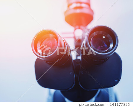 Slit lamp. Biomicroscope. Binoculars. Slit lamp. Biomicroscope. Binoculars. 141177835