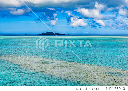 A spectacular view from Ikema Bridge in Miyako Island A spectacular view from Ikema Bridge in Miyako Island 141177940