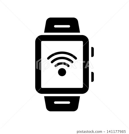 watch icon vector design template in white background watch icon vector design template in white background 141177985