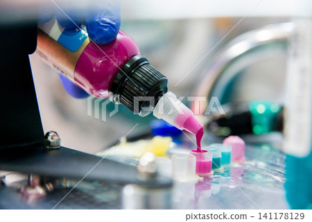 Professional tattooist 141178129